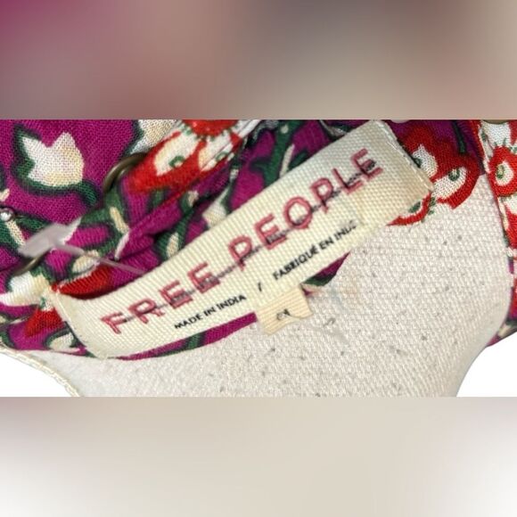 FREE PEOPLE MALIA EMBELLISHED BABYDOLL JACKET BLAZER  medium NWOT - Picture 6 of 8